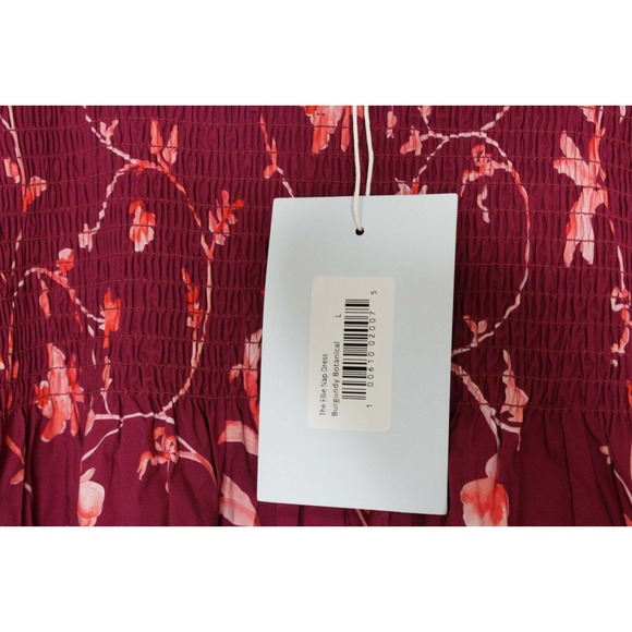 Hill House The Ellie Nap Dress Burgundy Botanical Women's Dresses  Size XS, S - Picture 7 of 10